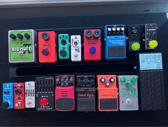 Guitar Effects Pedal Board Collection