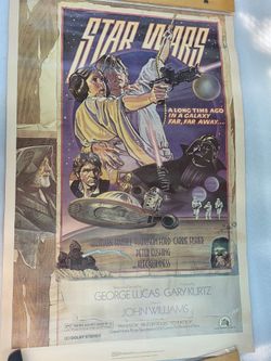 Star wars vtg poster