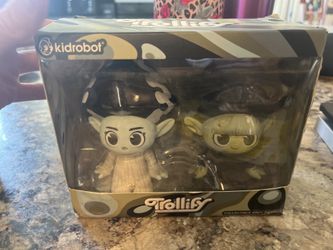 New in box…Kidrobot 5" Trollify Bride Of Frankenstein 2-Pack Vinyl Mini Figure Set