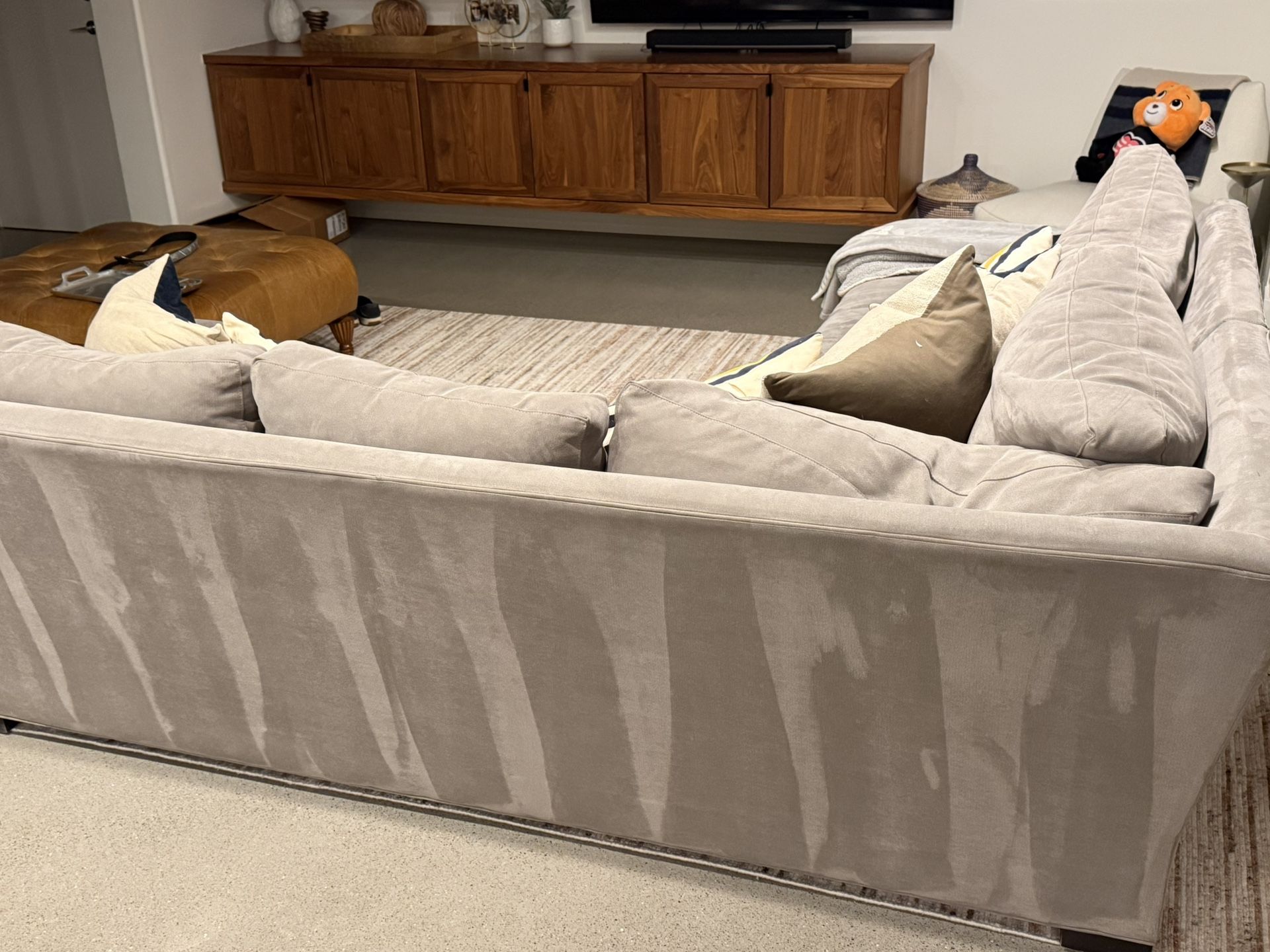 Crate & Barrel  Sectional sofa