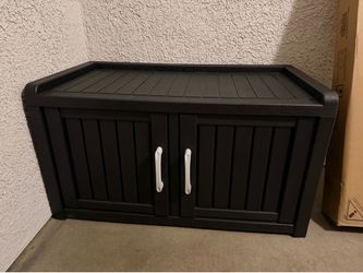 Bench with storage