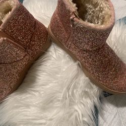 Sparkly Rose Gold  Boots 