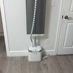 Rowenta Professional Full Size Steamer for Clothes with Screen 65 Inches 1.3 Liter Capacity 1700 Watts Ironing, Fabric Steamer, Garment Steamer