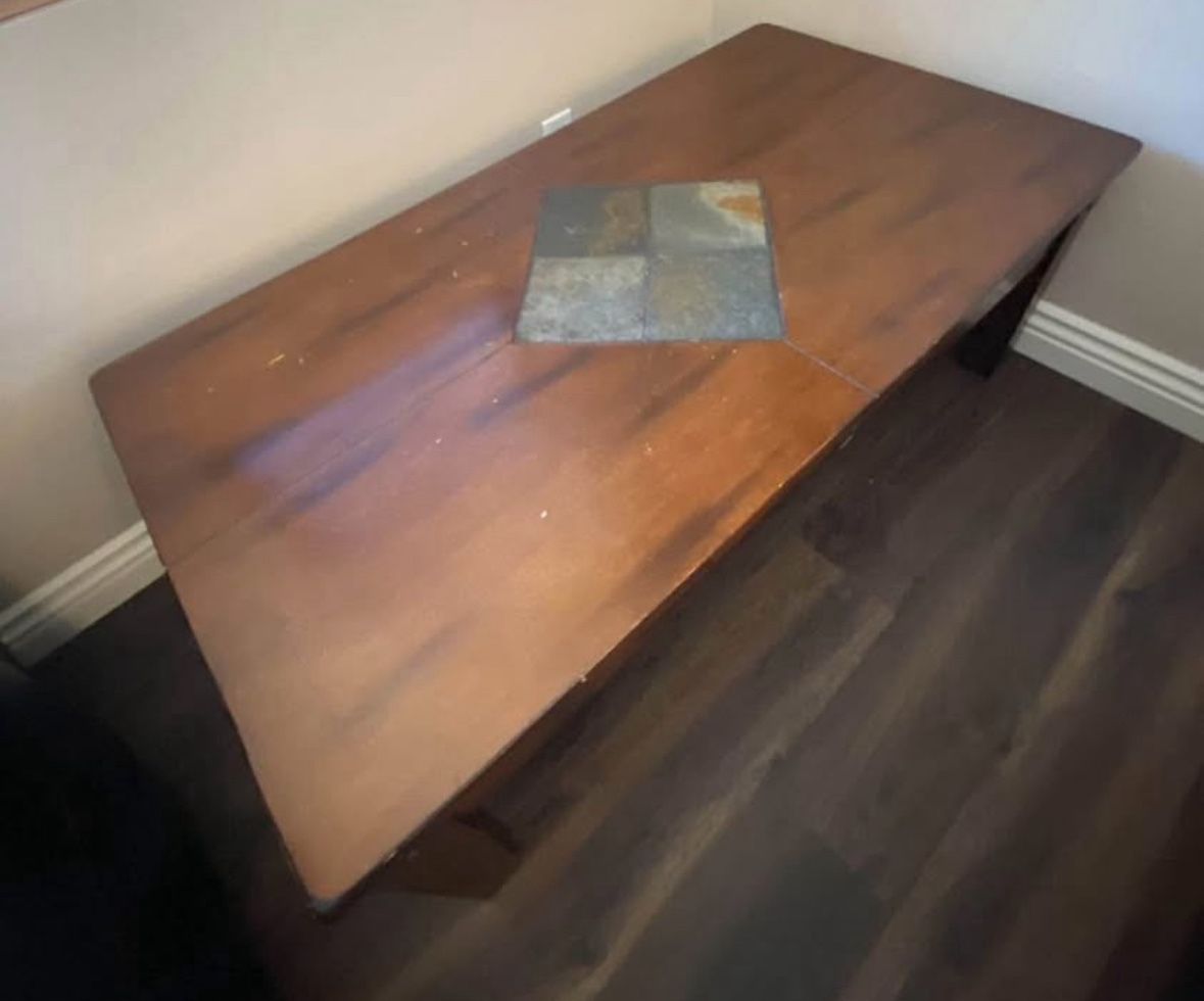 Rustic Coffee table and 2 end table set