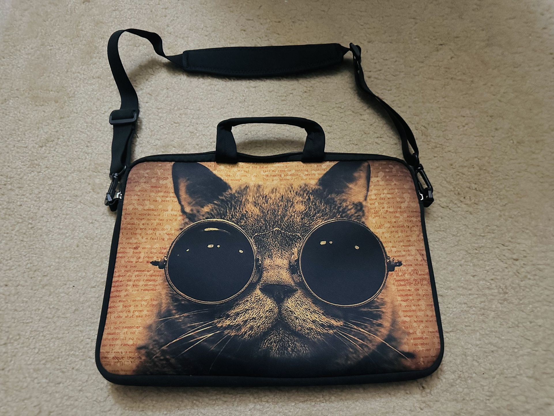 Laptop Carrying Bag Chromebook Case Notebook Ultrabook Bag Tablet Cover Neoprene Sleeve Fit Apple MacBook Air Samsung Acer HP DELL Lenovo Asus (Black