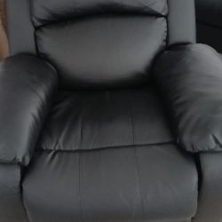 Black Sofa Set With Table 