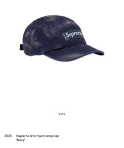 Supreme Overdyed Hat