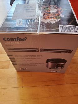 COMFEE' Rice Cooker, Slow Cooker, Steamer, Stewpot, Sauté All in One