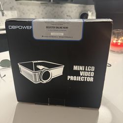 DBPower Mini LCD Video Projector - White