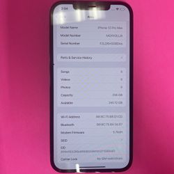 iPhone 12 Pro Max 256gb Unlocked