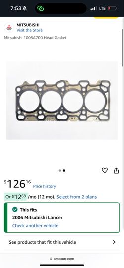 New oem Evo 8/9 Head Gasket