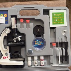 IQCREW 52-peice Microscope Set with 1200x Max Zoom