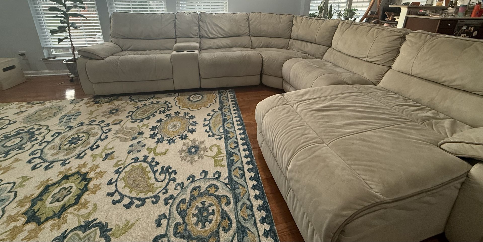 Sectional Sofa with Electric Recliner With Chaise On Sale