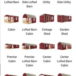 Sheds ,barns And garages For Sale