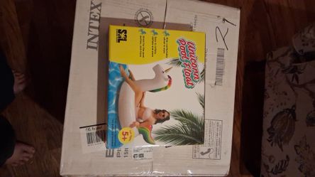 15' X 33 Inches Pool With Filter And Blow Up Toy