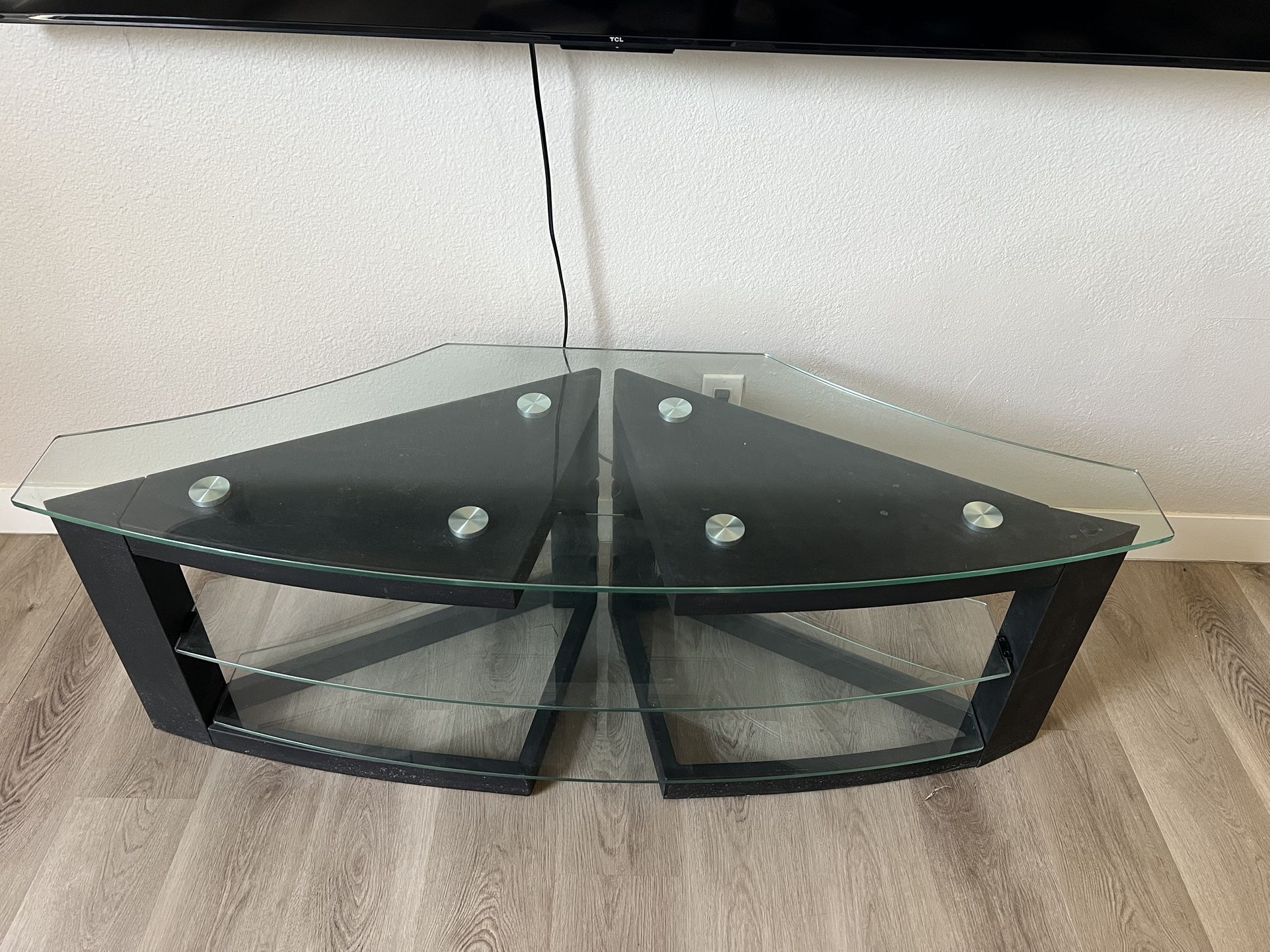Glass Tv Stand