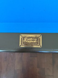 9 foot pool table. Custom Original