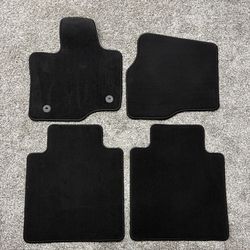 FORD ‘F-150 Crew Cab’ Black Carpet OEM Floor Mat Set - (2021-2023)