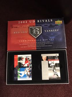 2004 UpperDeck Yankees v.Red Sox Rivals Set, 30 Card Complete Set plus 3 Bonus Commemorative Cards! Some Great Yankees/Red Sox History Here!