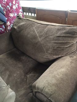 Brown couch