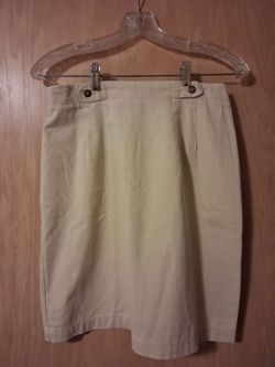 Petite Sophisticate Short Corduroy Skirt Size 10 Made in USA