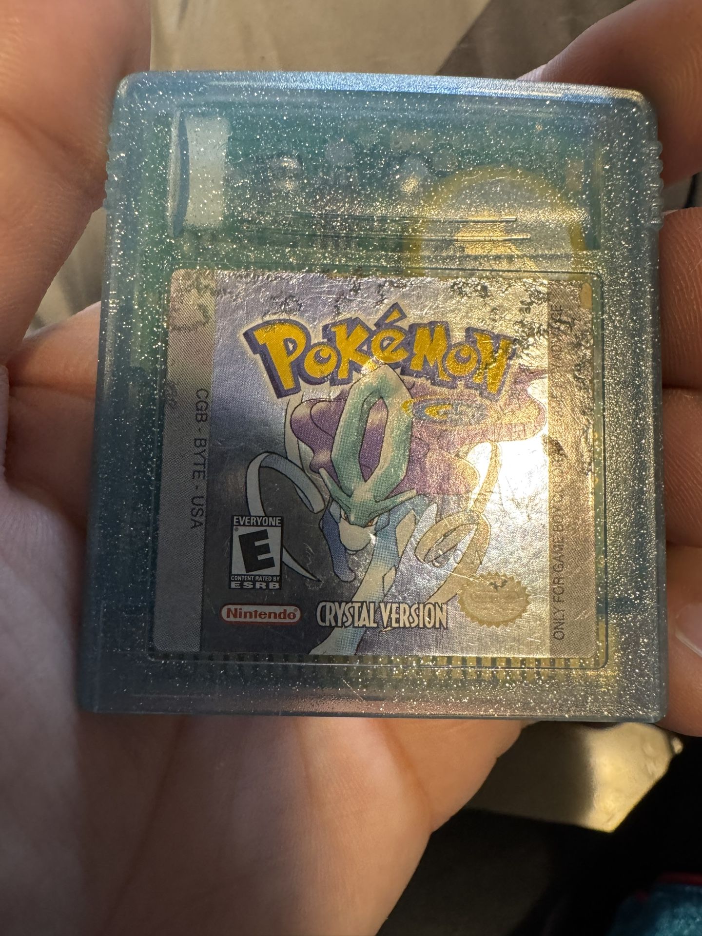 Authentic Pokemon Crystal, Pokemon Sapphire And Pokemon Red