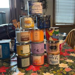Bath & Body Candles 