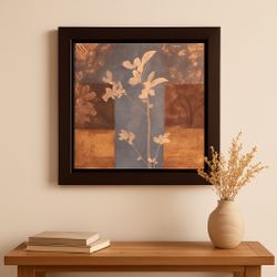 Chris Donovan 2009 Heritage I Framed Floral Print, 25x25”