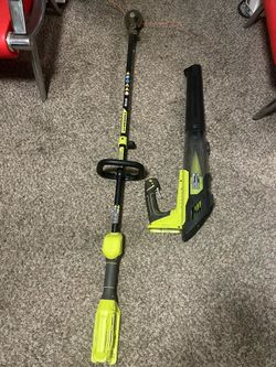 Weed eater and blower