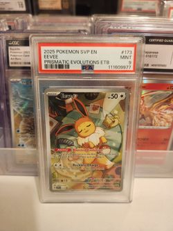 Eevee prismatic promo psa 9