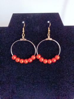 Lot of Handmade Beaded Earrings