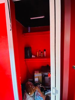 Storage shed/bedroom
