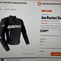 Motorcycle Jacket - Joe Rocket Like New!!!