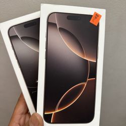 Factory Unlocked Apple iPhone 16 Pro Max 256gb BRAND NEW 