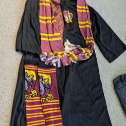 Harry Potter Gryffindor Costume Set Robe, Tie, Scarf Tie Socks