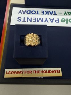 MENS NUGGET RING