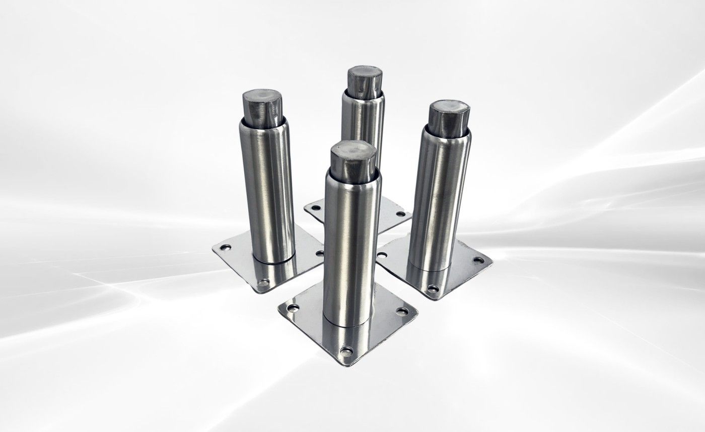 Deep fryer Adjustable Leg Installation plate 4 piece AL4