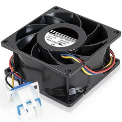 WR60X26866 Refrigerator Evaporator Fan Motor, Compatible with GE, Replace V80E14MS2A3-57A611, WR60X10341, WR60X26030, WR60X10356, WR60X10357, WR60X260