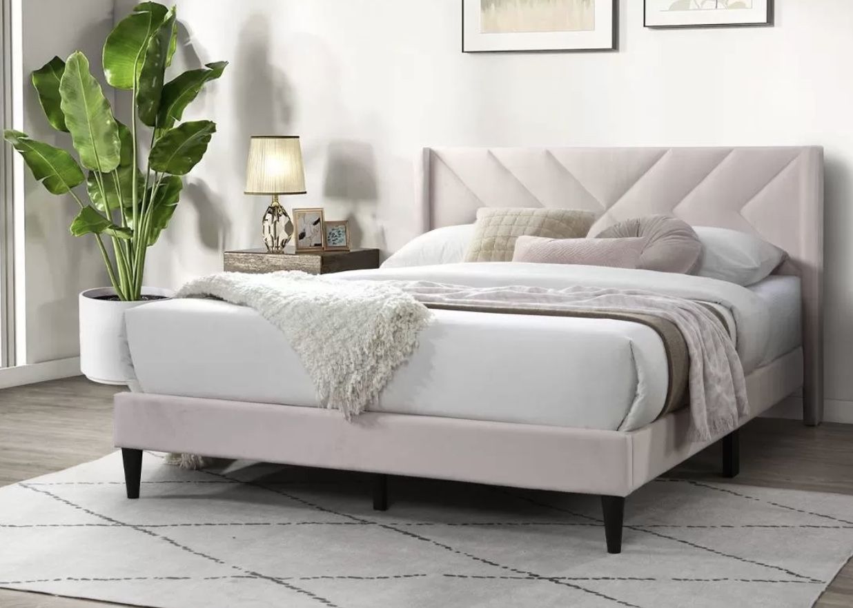 Queen Bed Frame With Mattress