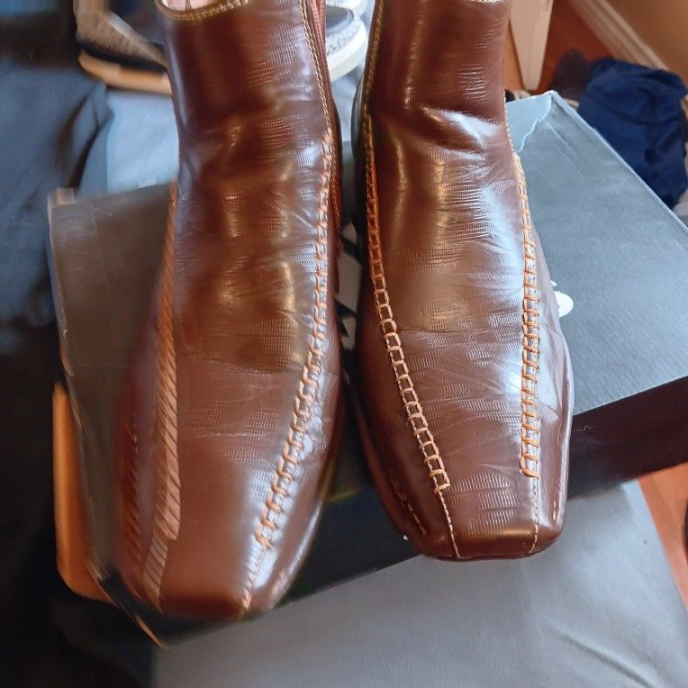 Mens Tejano Cowboy Boots