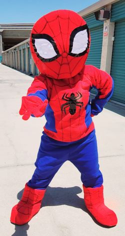 Spider-Man Full-Body Mascot Costume for Sale