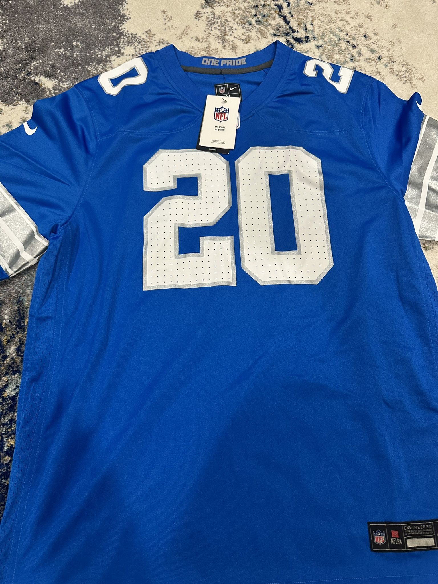 Brand New NFL Nike Barry Sanders Jersey - Size XL