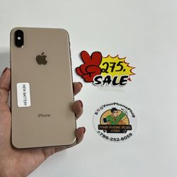 IPHONE   XS MAX UNLOCKED 64GB NEW BATTERY 
