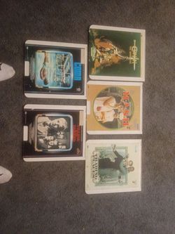Old CEDs laser disc movies