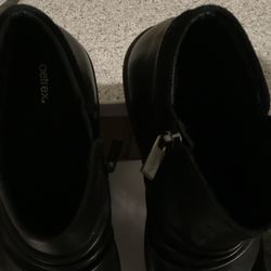 Aetrex Luna Black Ankle Boot Size 10