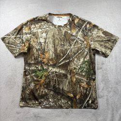 Field And Stream Men’s Size XL Realtree Camo T Shirt Y2K Hunting #929