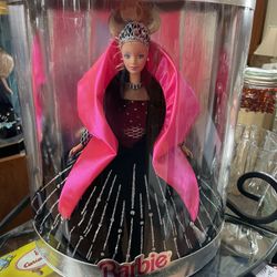 1998 Holiday Barbie With Misprint