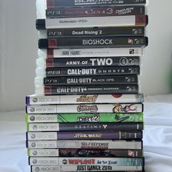 PS3 XBOX 360 GAMES FOR SALE