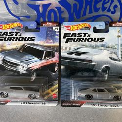 Hot wheels Chevelle (Nova Sold)