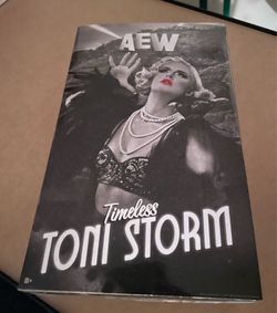 AEW timeless Toni storm figure new sealed WWE ringside collectibles